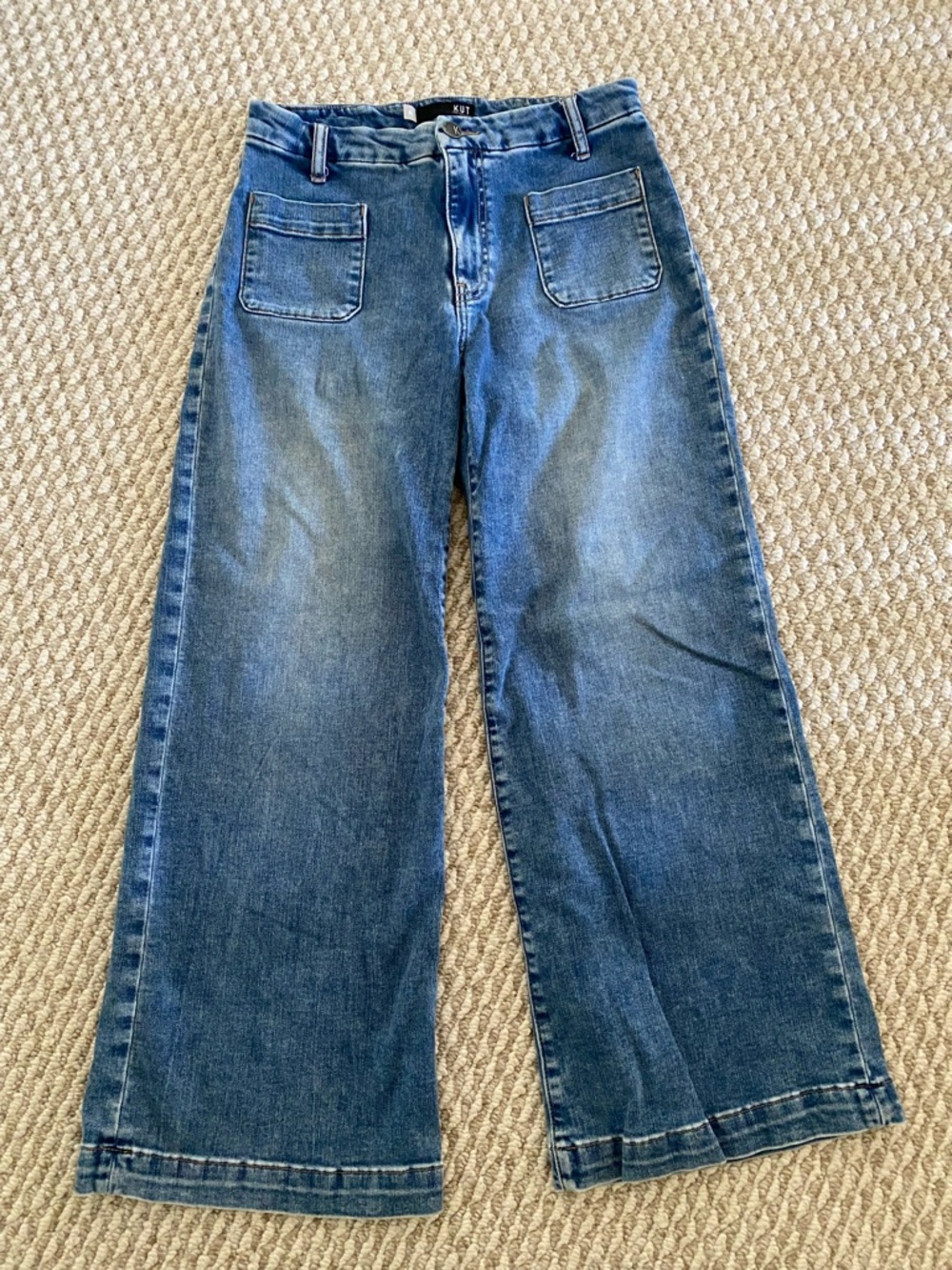 Kut Meg Wide Leg Jeans